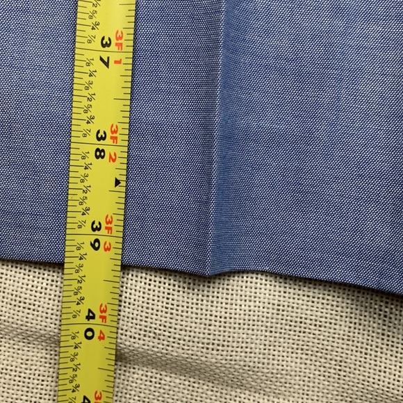 Lauren Ralph Lauren Men's Blue Chambray Cotton Suit Separate Pants Size 36 X 30 - Picture 7 of 9